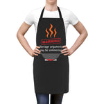 Whimink - Marriage Warning - Black Apron