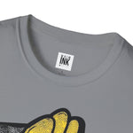 Hunk Grunge Graphic T-Shirt | Johnny Bravo Inspired Cartoon Tee