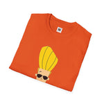 Woah Mama Hoo-hah-huh Graphic T-Shirt | Johnny Bravo Face Illustration Tee