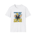 Enough About You Let’s Talk About Me Graphic T-Shirt Retro Johnny Bravo Style Shirt