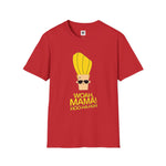 Woah Mama Hoo-hah-huh Graphic T-Shirt | Johnny Bravo Face Illustration Tee