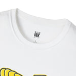 Warning: Heavy Flex Ahead Graphic T-Shirt | Funny Johnny Bravo Inspired Tee