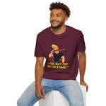 Look But Try Not to Stare Graphic T-Shirt | Funny Johnny Bravo Inspired Tee