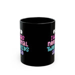 Whimink I was normal two kids ago Mug black