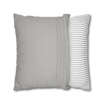 WhimInk Stay Pawsitive Pillowcase/ Cushion cover - Grey