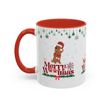 Merry Woofmas Mug – Cute Christmas Dog Mug with Santa Hat | Holiday Gift for Dog Lovers & Pet Parents