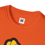 Hey Mama Graphic T-Shirt | Johnny Bravo Face Sticker Illustration Tee