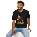 Look But Try Not to Stare Graphic T-Shirt | Funny Johnny Bravo Inspired Tee