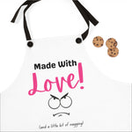 Whimink - Made with Love - White Apron