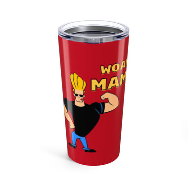 Johnny Bravo Tumbler- Red