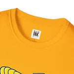 Warning: Heavy Flex Ahead Graphic T-Shirt | Funny Johnny Bravo Inspired Tee