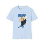 Damn Those Guns Graphic T-Shirt | Johnny Bravo Flexing Biceps Tee