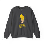 Woah Mama Hoo Hah Huh Johnny Bravo Sweatshirt – Funny Retro Cartoon Winter Crewneck
