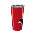 Johnny Bravo Tumbler- Red