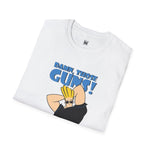 Damn Those Guns Graphic T-Shirt | Johnny Bravo Flexing Biceps Tee