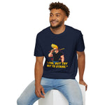 Look But Try Not to Stare Graphic T-Shirt | Funny Johnny Bravo Inspired Tee