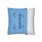 Whimink Mr. Whiskers Pillowcase/ Cushion Cover - Blue