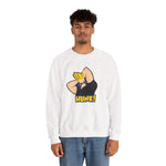 Hunk Johnny Bravo Sweatshirt – Retro Cartoon Graphic Winter Crewneck Unisex