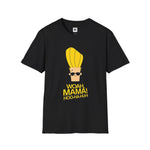 Woah Mama Hoo-hah-huh Graphic T-Shirt | Johnny Bravo Face Illustration Tee