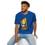 Hunk Grunge Graphic T-Shirt | Johnny Bravo Inspired Cartoon Tee