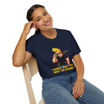 Look But Try Not to Stare Graphic T-Shirt | Funny Johnny Bravo Inspired Tee