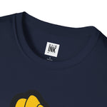 Hey Mama Graphic T-Shirt | Johnny Bravo Face Sticker Illustration Tee