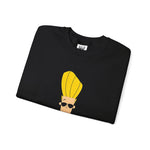 Woah Mama Hoo Hah Huh Johnny Bravo Sweatshirt – Funny Retro Cartoon Winter Crewneck