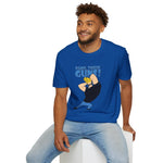 Damn Those Guns Graphic T-Shirt | Johnny Bravo Flexing Biceps Tee
