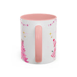 Sparkle Season Christmas Mug | Pink Holiday Mug for Women | Cute Aesthetic Winter Mug | Glitter-Inspired Pink Christmas Cup | Festive Gift for Her